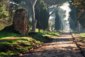 Rome ancient Roman road