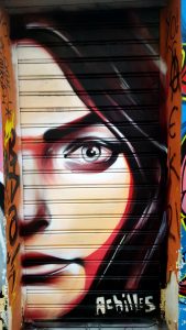 Graffiti streets Athens Greece